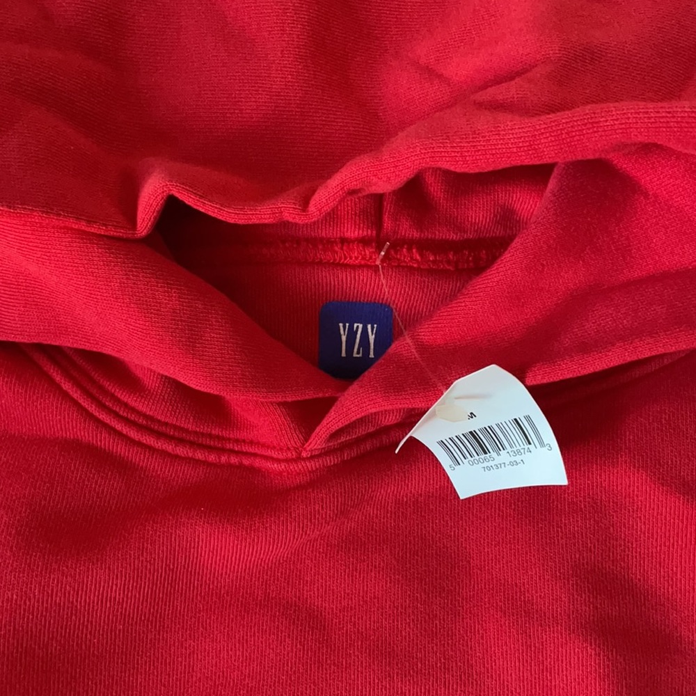 Red Gap Yeezy hoodie